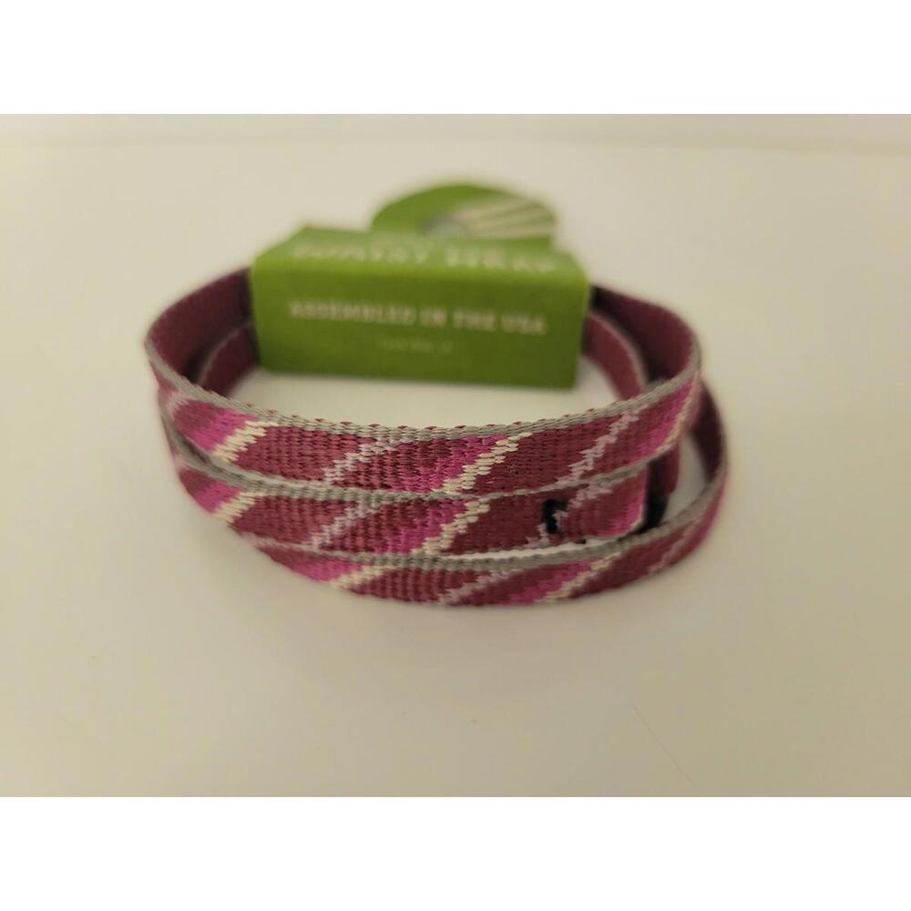 Chaco Wrist Wrap Bracelet Pink Magenta Design Adjustable